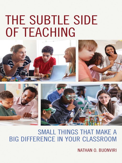 Title details for The Subtle Side of Teaching by Nathan O. Buonviri - Available